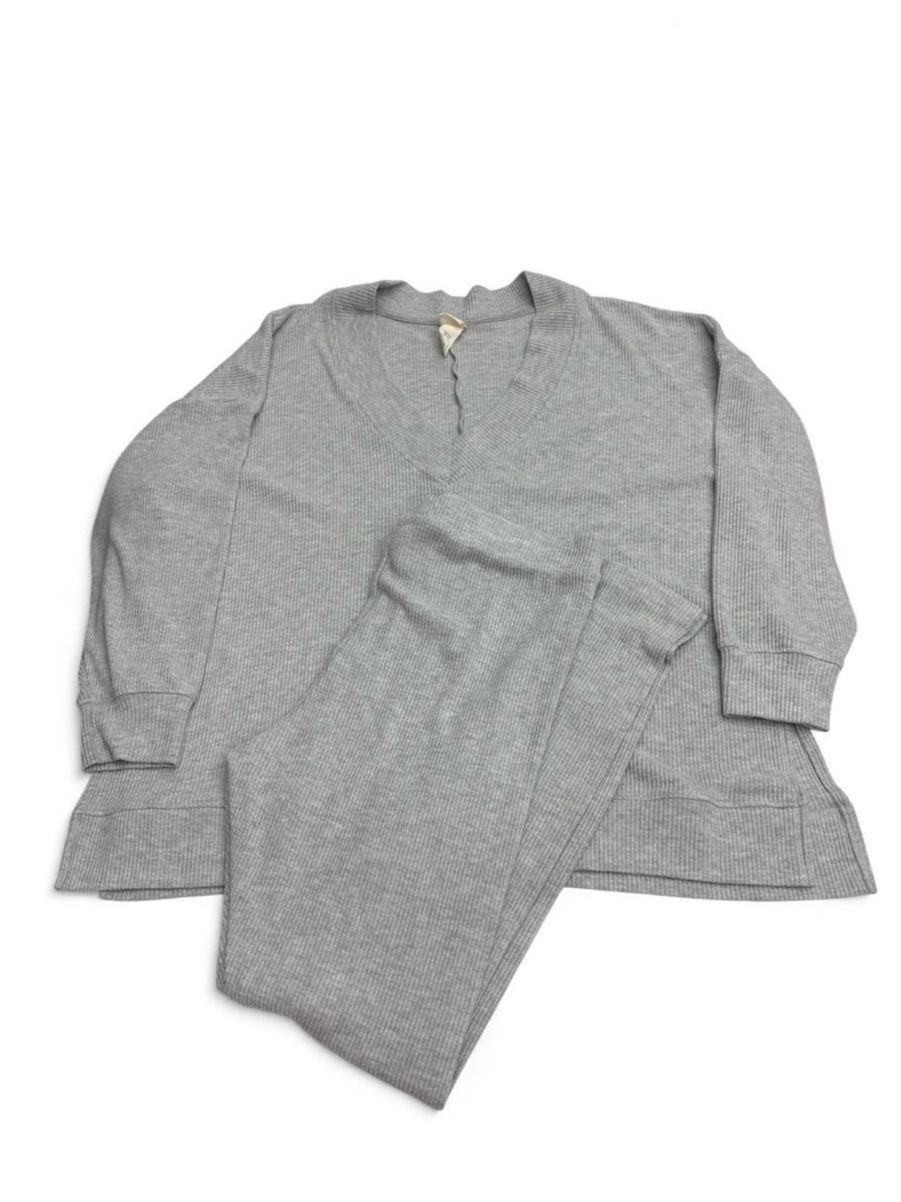 H&M Gray Ribbed Set 
Size XL-XXL
